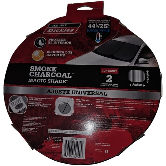 Genuine Dickies Smoke Charcoal Magic Shade Universal Fit - Picture 1 of 2